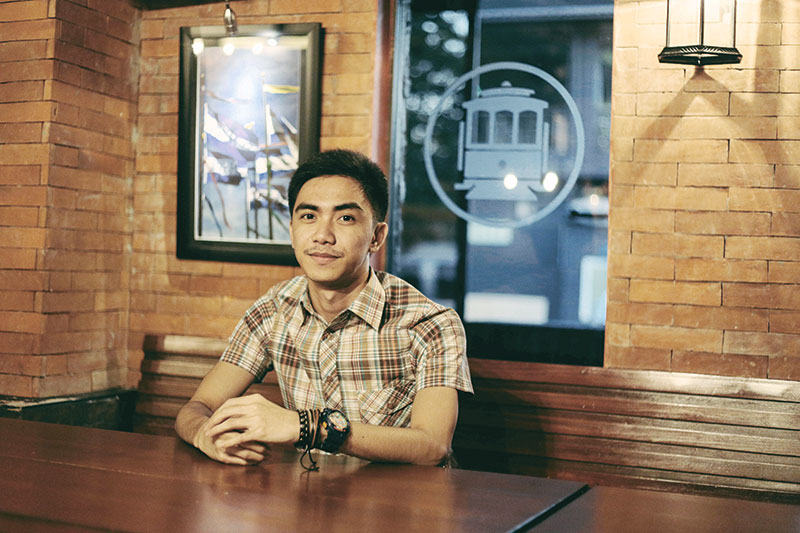 FINDING CEBU. With a slightly rebellious nature, Apollo Santos ventured from his hometown in Zamboanga Sibugay three years ago, wanting to strike his luck as an independent young man. He now calls Cebu his second home.