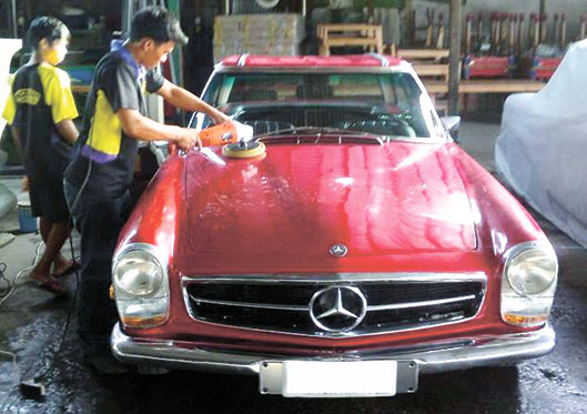 QUALITY CLEAN. Started in 2002, Nice Day Carwash now has over 15 branches all over Cebu. With no professional car wash facility existing back then, it was owner Vince Uy’s goal to provide such service in the locality. A member of international car wash associations, Nice Day! Carwash takes pride in requiring their personnel to go through rigorous car care training, and in using only materials of good quality. (Contributed Photo)