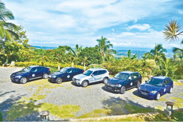 BMW X models ready to roll out on the hills of Cebu City.