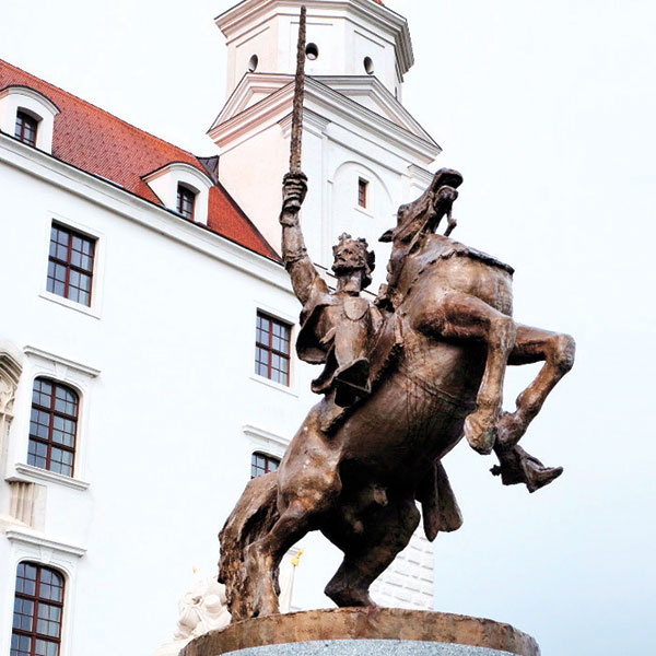 Charles IV at Bratislava Castle