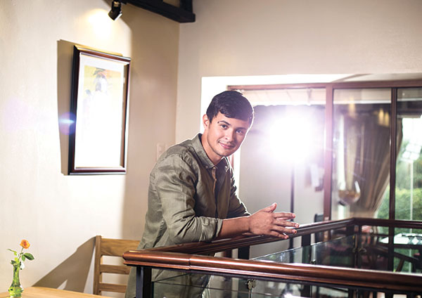 A MAN AND HIS ROOTS. Matteo Guidicelli has gone a long way from being a karting sensation to a multi-talented celebrity performer. What makes Matteo even more appealing is that while he feels the need to be on the go, he always finds his way back home.